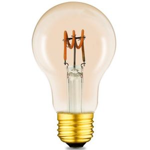 LED Peer Spiraal (A60) 4W 2200K Goud | Dimbaar
