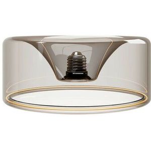 LED Rookglas Gloeilamp Ghost Lijn Inbouw Donut 195x83 6W 380Lm E27 1900K Dimbaar - G12
