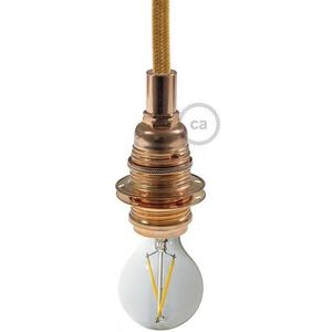 Industriële Lampfitting - Koper - E14 - Luxe