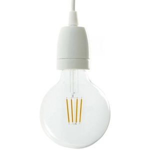 Lampfitting - E27 - Porselein - Wit - Diameter 45 mm - Hoogte 60 mm