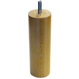 Ronde houten meubelpoot 16 cm (M8)