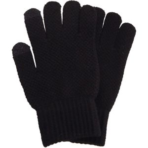 Felix & Dylan Touchscreen handschoenen voor heren (One Size) (Zwart)