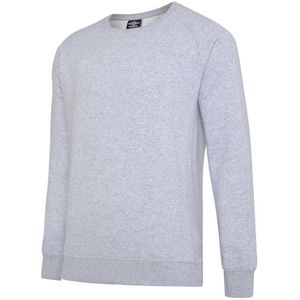 Umbro Dames/Dames Club Leisure Sweatshirt (XS) (Grijs gemêleerd/wit)