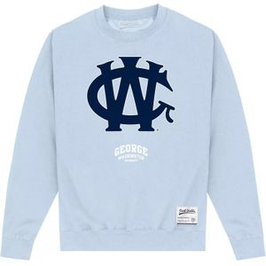 George Washington University Unisex Volwassenen Logo Sweatshirt (XXL) (Hemelsblauw)