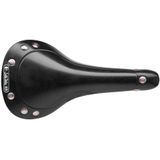 Selle Italia Storica Leren Zadel - Zwart