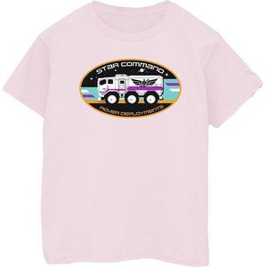 Disney Dames/Dames Lightyear Rover Deployment Katoenen Vriendje T-shirt (XL) (Baby Roze)