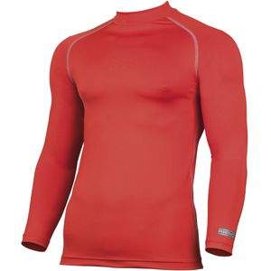 Rhino Heren Thermisch Ondergoed Lange Mouwen Basislaag Vest Top (2XL) (Rood)