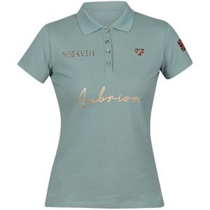 Aubrion Dames/Dames Team Poloshirt (XXS) (Salie)