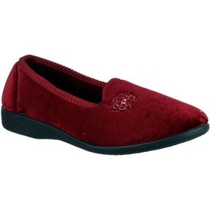 Mirak Simone Dames Slipper / Dames Slippers (37 EUR) (Bourgondië)