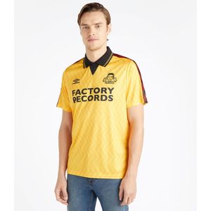 Umbro Heren Fabrieks Records thuisshirt (XXL) (Geel)