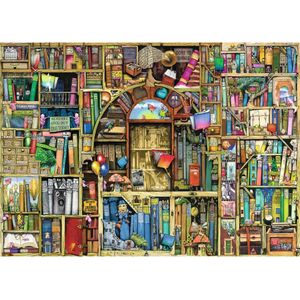 Puzzel Ravensburger - Colin Thompson: Bizarre Bibliotheek 2, 1000 stukjes