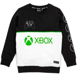 Xbox Jongens Sweatshirt (122) (Zwart/Wit/Groen)