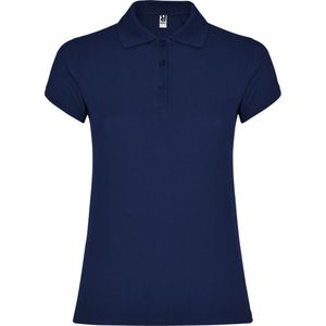 Roly Dames/Dames Ster Poloshirt (L) (Marineblauw)