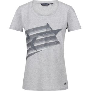 Regatta Dames/Dames Filandra VII Star Marl T-Shirt (40 DE) (Paloma Grijs)