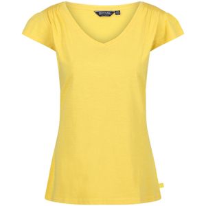 Regatta Dames/dames Francine V-hals T-shirt (40 DE) (Maïs Geel)