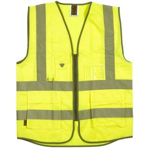 Warrior Unisex Adult Executive Hi-Vis Waistcoat