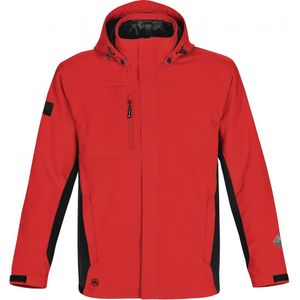 Stormtech Herensfeer 3-in-1 Performance Jacket (Waterdicht & Ademend) (XL) (Rood/ Zwart)