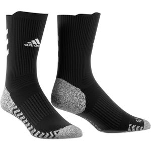 adidas - Alphaskin Traxion Crew Ultra Light Sock - Zwarte Sportsokken - 37 - 39