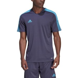 adidas - Tiro Training Jersey Essentials - Blauw Voetbalshirt - L