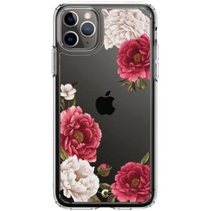 iPhone 11 Pro hoesje Cyrill van Spigen Cecile Series Rode bloemen