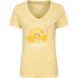 Mountain Warehouse Dames/Dames Zonnebloem T-shirt (34 DE) (Geel)