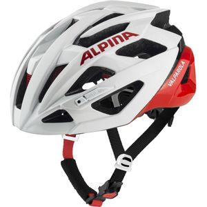 Alpina helm Valparola white-red 51-56cm