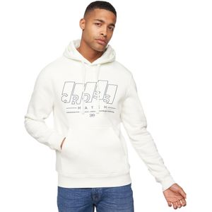 Crosshatch Heren Maxima Hoodie (XXL) (Gebroken wit)