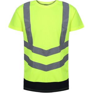 Regatta Heren Pro Hi-Vis T-shirt met korte mouwen (3XL) (Geel/Zwaar)