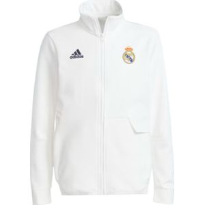 2023-2024 Real Madrid Anthem Jacket (White) - Kids