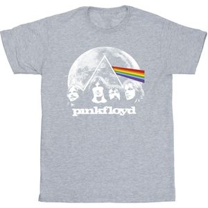 Pink Floyd Meisjes Maan Prisma Blauw Katoenen T-Shirt (140-146) (Sportgrijs)