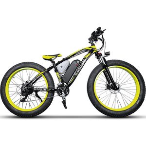 High Flying TOP-020 Fat ebike Rich Bit 1000W-48V-13Ah (624Wh) - 26"" wiel - Geel