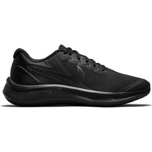 Nike - Star Runner 3 GS - Zwarte Sneakers - 35,5