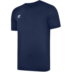 Umbro Kinderen/Kinderclub Vrijetijds-T-shirt (158) (Marine / Wit)