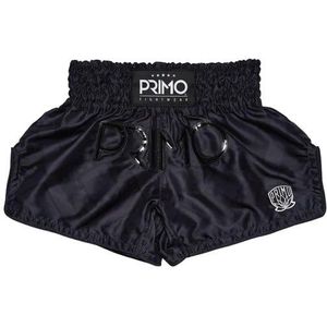 Primo Muay Thai Shorts - Free Flow Series - Black Panther - zwart - L