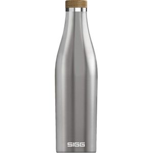 Sigg Meridiaan Waterfles (0,5 L) (Aluminium Grijs)