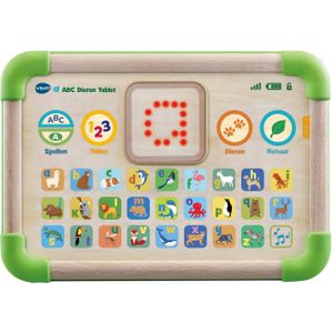 VTech ABC Dieren Tablet - Interactief Speelgoed voor 1-4 Jaar - Leer Letters, Letterklanken, Dieren & Diergeluiden - Duurzaam Design