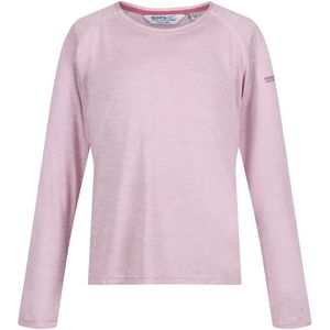 Regatta Kinderen/Kinderen Burlow Marl T-shirt met lange mouwen (104) (Violet)