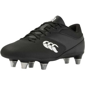 Canterbury Kinder/Kids Phoenix Raze Zachte Grond Rugbyschoenen (38 EU) (Zwart/Wit)