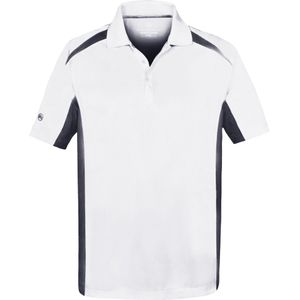 Stormtech Heren Tweekleurige Korte Mouw Lichtgewicht Poloshirt (L) (Wit/Zwaar)