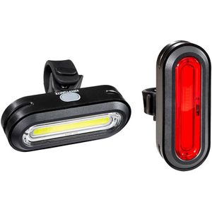 Kryptonite Avenue F-100/R-50 USB Fietslamp Kit