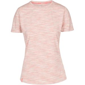 Trespass Dames/Dames Hokku Gestreept T-shirt (36 DE) (Blush Roze/Wit)