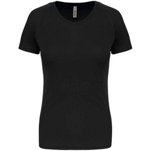 Proact Dames/Dames Performance T-shirt (XL) (Zwart)