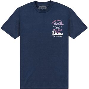 TMNT Unisex Volwassen Extra Heet T-Shirt (4XL) (Marineblauw)