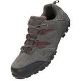 Mountain Warehouse Outdoor III Suède wandelschoenen voor heren (39,5 EU) (Donkergrijs)