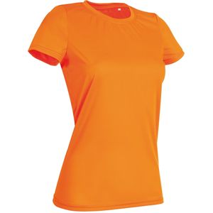 Stedman Vrouwen/dames Actieve Sport Tee (S) (Cyber Oranje)