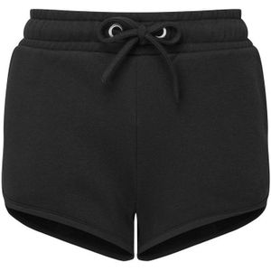 TriDri Dames/Dames Recycled Retro Sweat Shorts (34 DE) (Zwart)