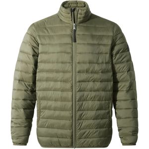 TOG24 Heren Gibson gewatteerde geïsoleerde jas (4XL) (Kaki Groen)