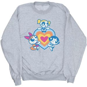 The Powerpuff Girls Girls Heart Group Sweatshirt