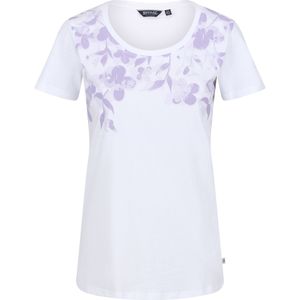 Regatta Dames/dames Filandra VI Bloemen T-shirt (42 DE) (Wit)