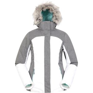 Mountain Warehouse Dames/Dames Pyrenees II gewatteerde ski-jas (48 DE) (Wit)